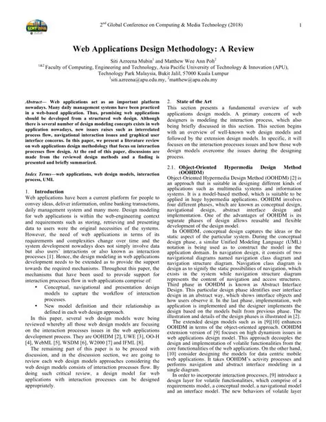 Application Design Methodology