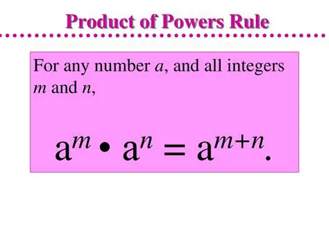 Apply the product of powers rule