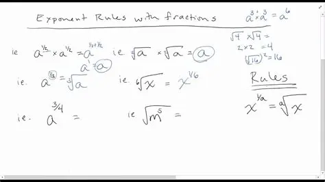 Applying Exponent Rules for Fractions