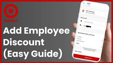 Applying the Employee Discount