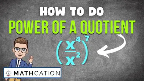 Applying the Property to the Given Quotient