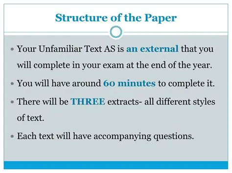 Applying the Unified Structure to Unfamiliar Elements