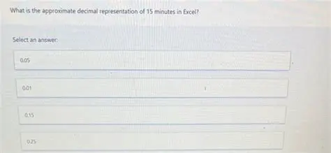 Approximate Decimal Representation