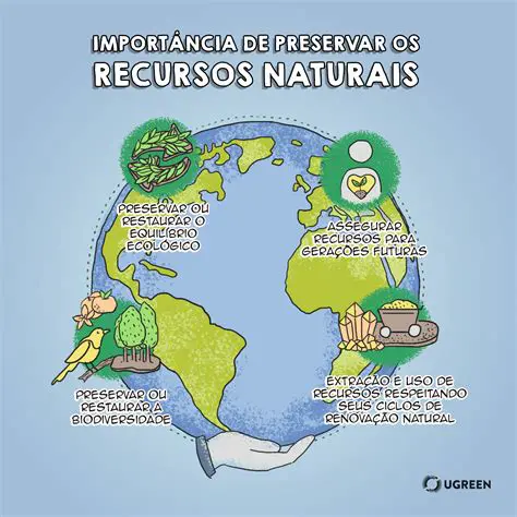 Armazenar recursos naturais