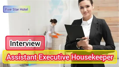 Asisten Executive Housekeeper: Peran Vital dalam Menjaga Standar Kebersihan dan Pelayanan Hotel