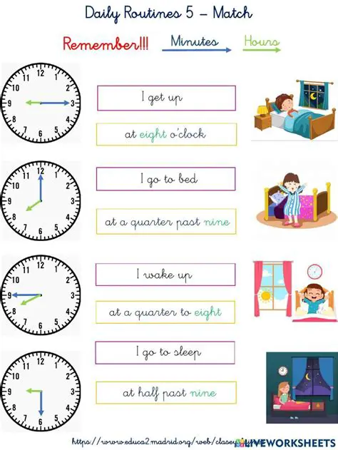 Asking About Daily Routine