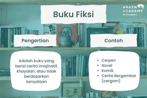 Aspek Penelaahan Buku Fiksi