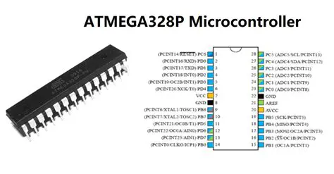 ATMEGA 328P microcontroller