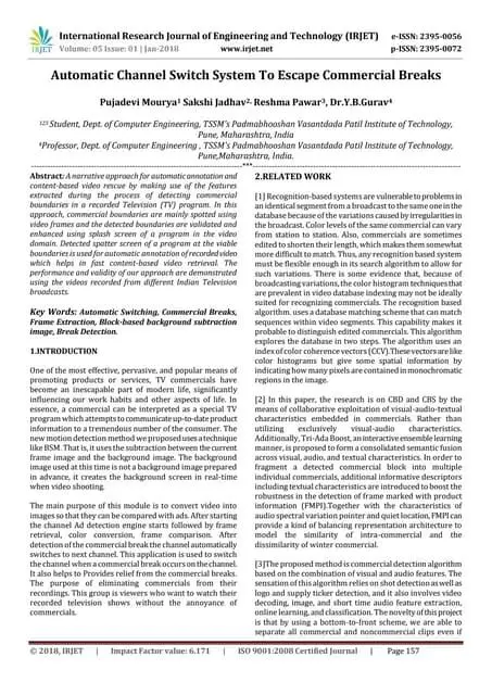 Automatic Channel Switching