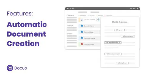 Automatic Document Creation