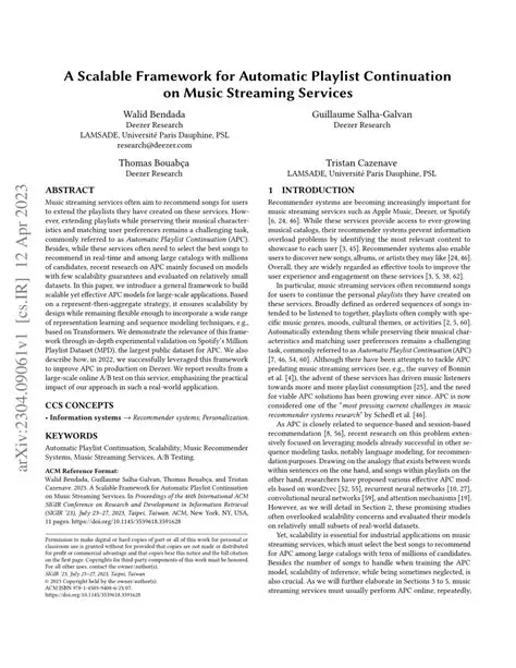 Automatic Playlist Playback