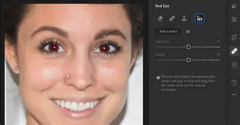Automatic Red Eye Correction