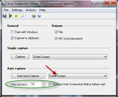 Automatic Screenshot Maker