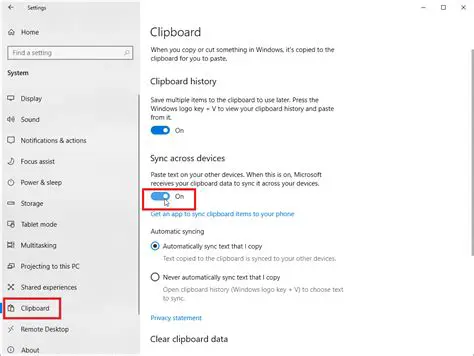 Automatically switch to next clipboard