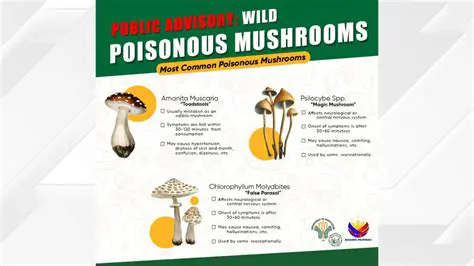 Avoid eating wild mushrooms