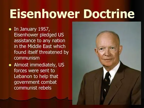 Background to the Eisenhower Doctrine
