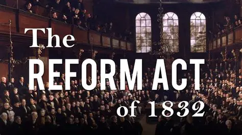 Background to the Reform Act of 1832