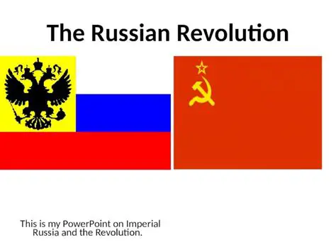 Background to the Russian Revolution