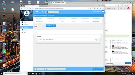 Backup in frischem IOBroker einspielen