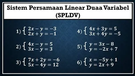 Banyak Penyelesaian dari Sistem Persamaan Linier