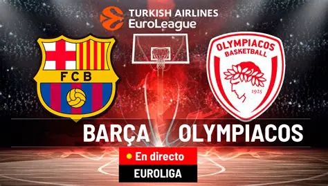 A Barcelona–Olympiacos labdarúgó-összecsapás elemzése: Kulcsfontosságú pontok, taktikai elemzések és a várható forgatókönyvek