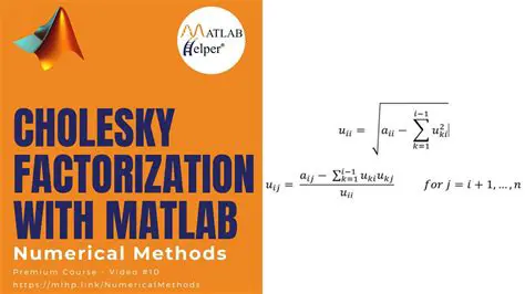 Basic Understanding of Cholesky Factorization