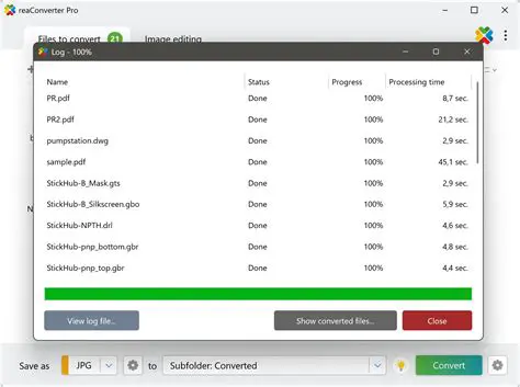 Batch conversion or joining