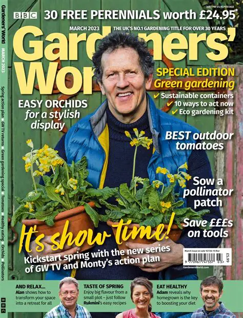 BBC Gardeners' World: Charlie Dimmock's Top Tips for a Thriving Garden