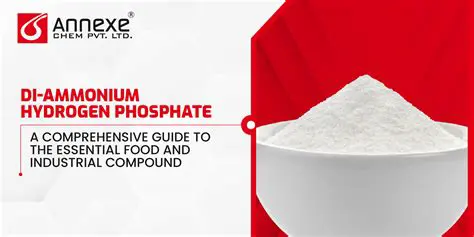 Benefits of Ammonium Hydrogen Phosphate