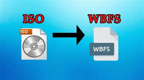 Benefits of Converting ISO to WBFS