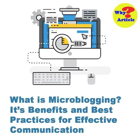 Benefits of Microblogging in Marketing