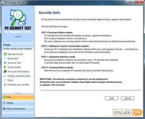 Benefits of PC Security Test 2005