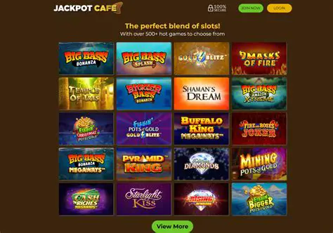 Benefits of Playing at Jackpot Cafe