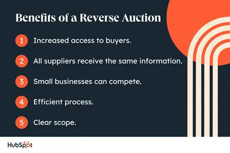 Benefits of Reverse Auctions for Large Manufacturers