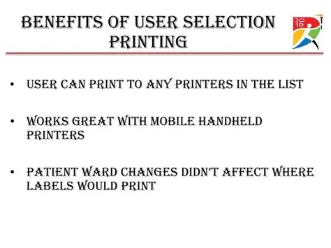 Benefits of User Selection