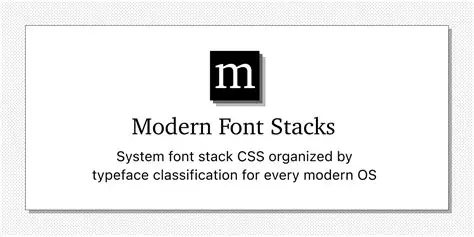 Benefits of Using a Different Font Stack