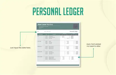 Benefits of Using a Personal Ledger