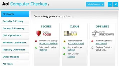 Benefits of Using AOL Computer Checkup Lite