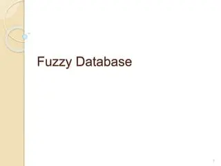 Benefits of Using Fuzzy Database in Education