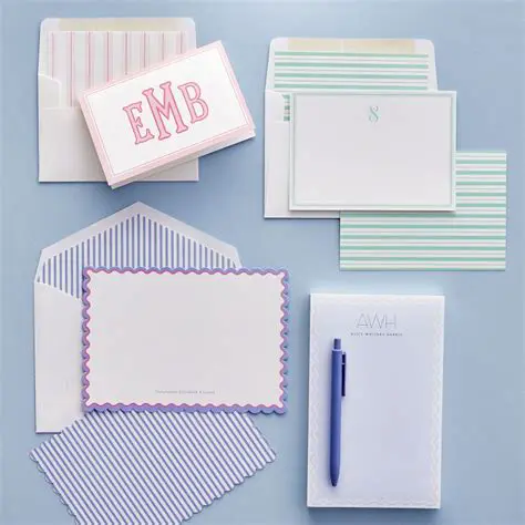Benefits of Using Pinstripe Stationery