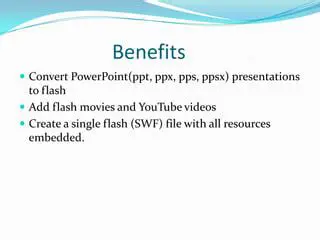 Benefits of Using SWF Easy