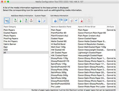 Benefits of Using the iPF8000S Media Configuration Tool