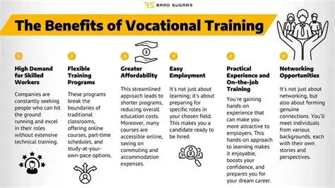 Benefits of Vocational Training and Apprenticeships