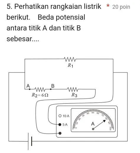 Besar Tekanan Antara Titik A dan Titik B