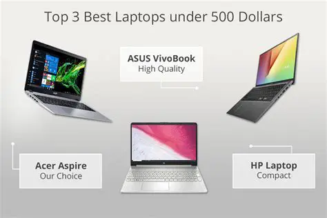 Unlocking Value: The Best Laptops Under $500 for Every Need