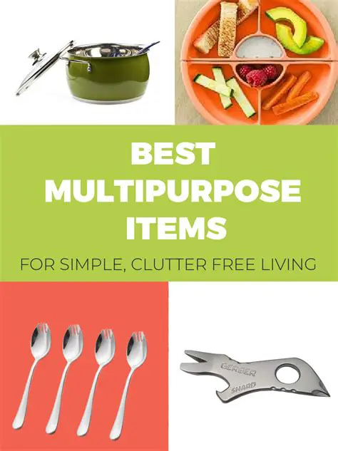 Unlock Home Efficiency: Discover the Best Multipurpose Items for Smart Living