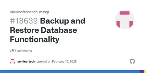 Better Backup Functionality