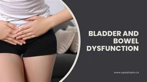 Bladder and bowel dysfunction