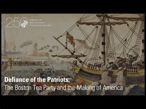 Boston Tea Party: Patriot Voices Declare 