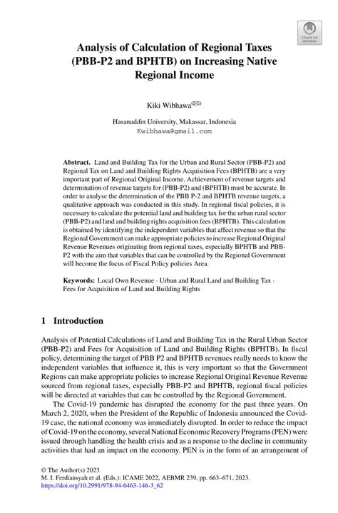BPHTB Policy Analysis in Nias